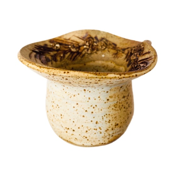 Handcrafted Speckled Pottery Pair - Picture 11 of 14